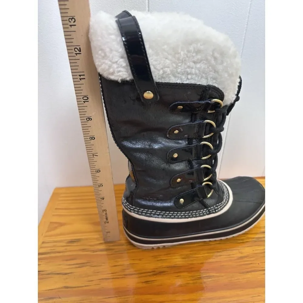 Sorel Joan of Arctic Women's Snow Holiday Boots‎ Black Size 7 US Waterproof